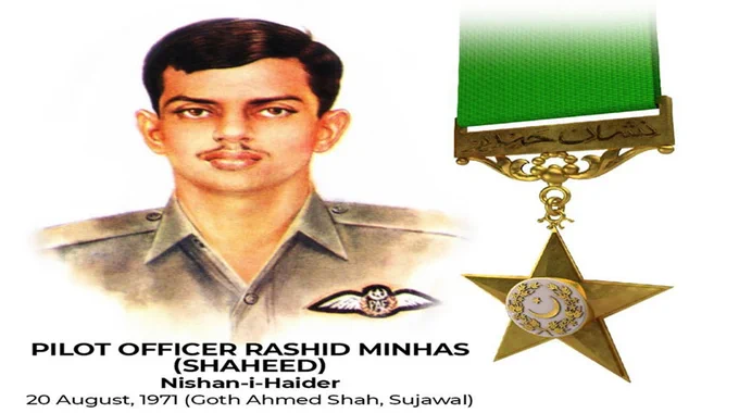 PAF pays tribute to Rashid Minhas Shaheed on his 52nd martyrdom anniversary