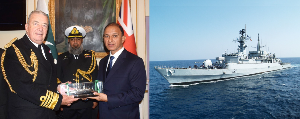 Pakistan Navy Ship TARIQ gifted to UK as goodwill