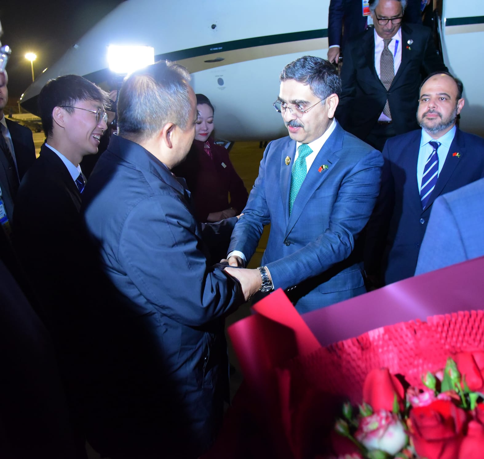 Caretaker PM arrives in Urumqi