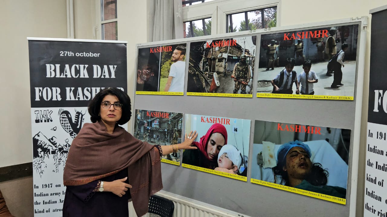 Photo exhibition to highlight Kashmir’s plight inaugurated at Pakistan embassy in Brussels