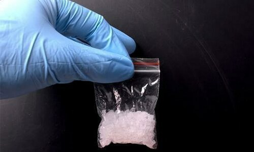 Drug dealer held with 1200g hashish, Four absconders appear before police