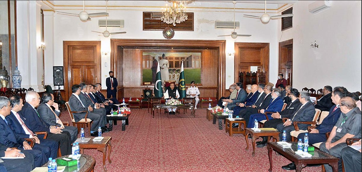 President Alvi for strengthening financial inclusion, gender equality