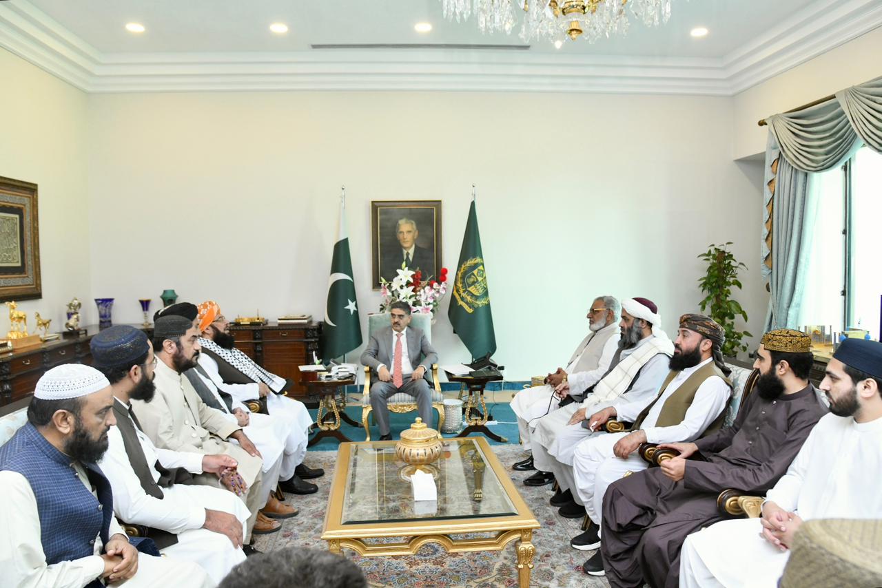 JUI delegation calls on PM Kakar