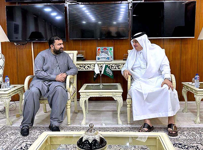 Saudi Ambassador felicitates Sarfraz Bugti