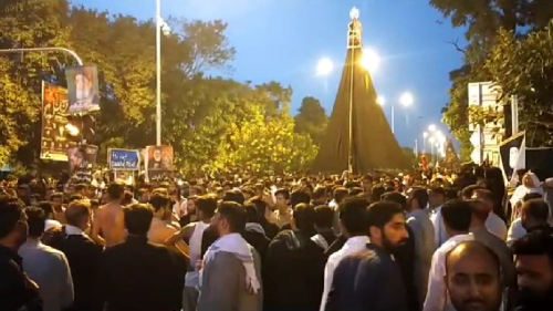 Peaceful Chehlum procession honors Hazrat Imam Hussain in federal capital